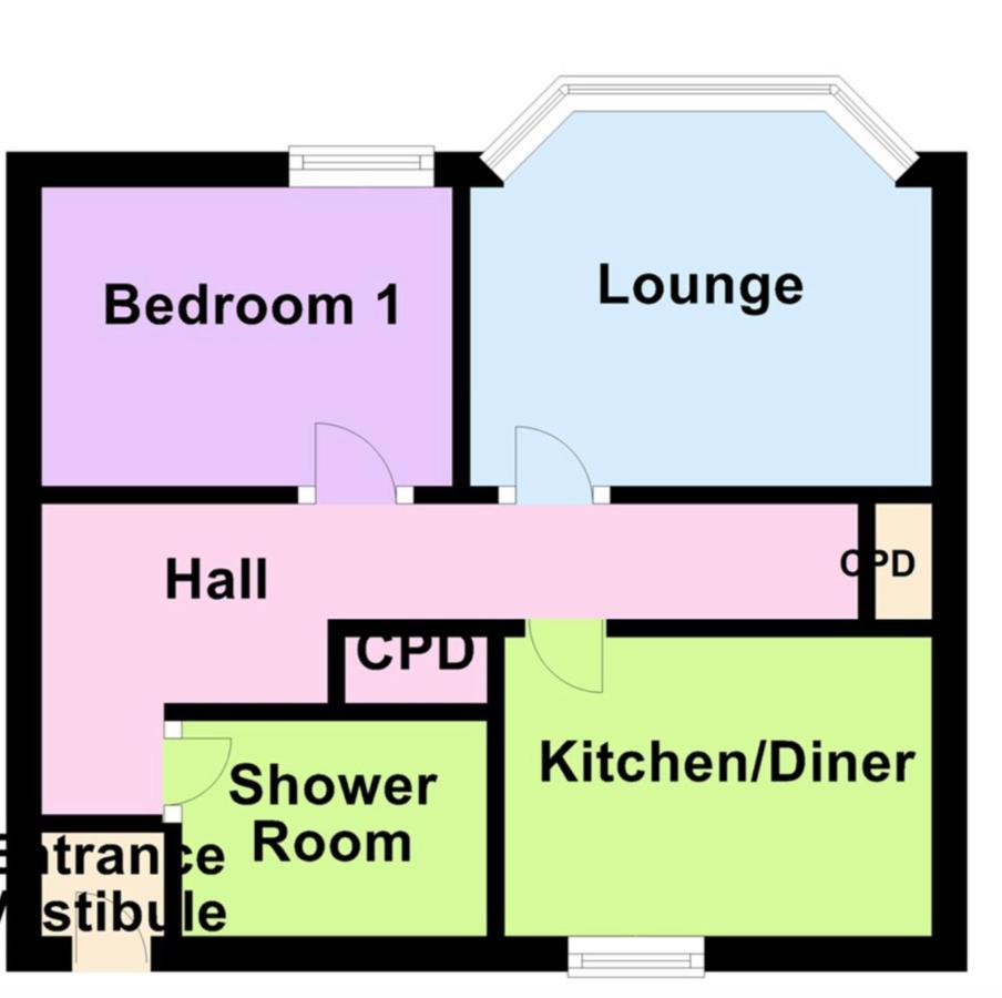Апартаменты Anchorage, A Lovely 2nd Floor One Bedroom With Fabulous Seaviews Ларгс